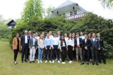 11. Jahrgang des Studiengangs Accounting and Auditing, entstanden beim Kick-off